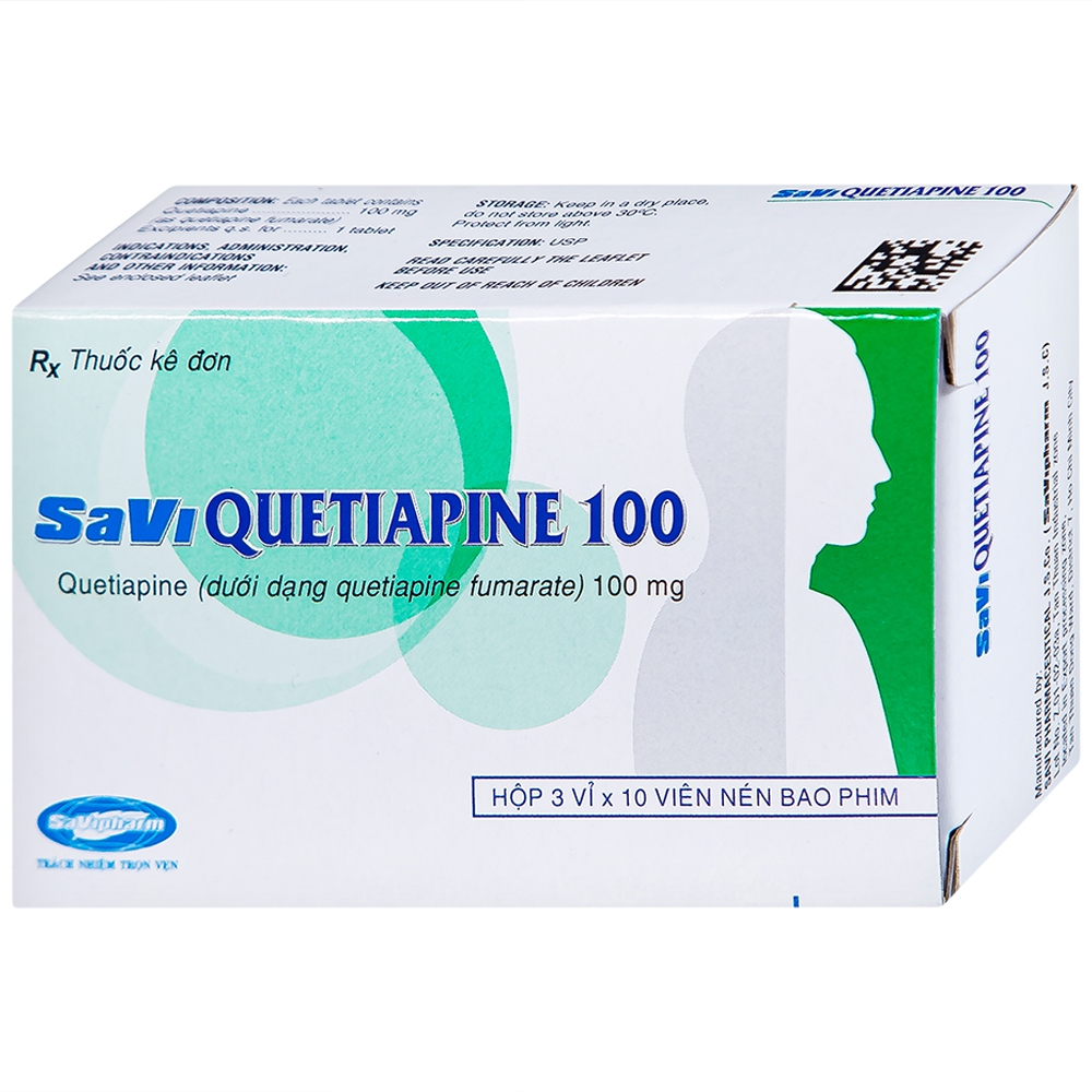 Thuốc Savi Quetiapine 100