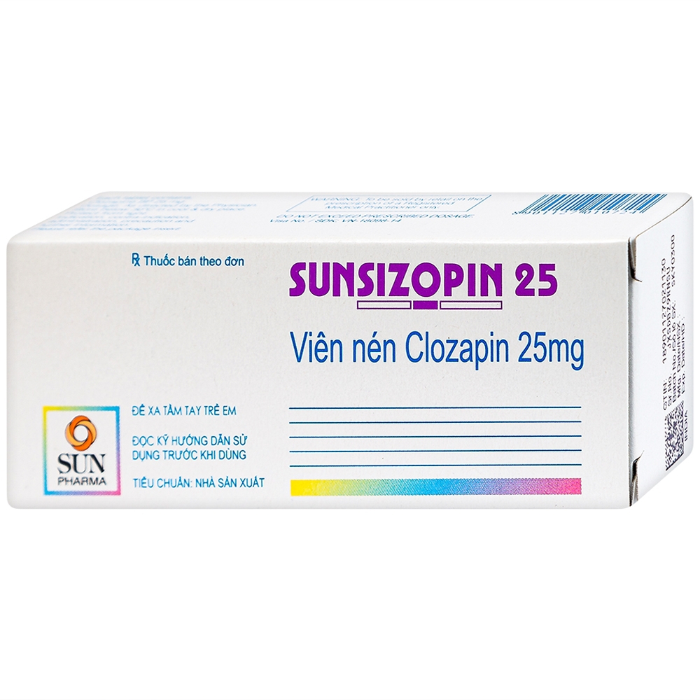 Thuốc Sunsizopin 25 Sun Pharma
