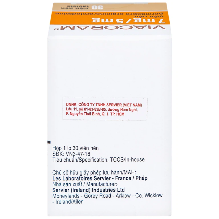 Thuốc Viacoram 7mg/5mg Servier - Ảnh 3