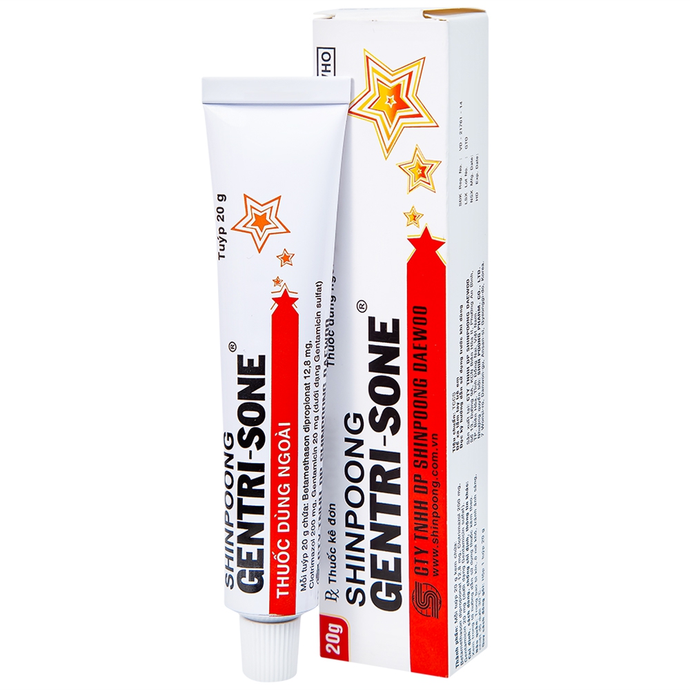 Thuốc Gentrisone cream shinpoong - Ảnh 2