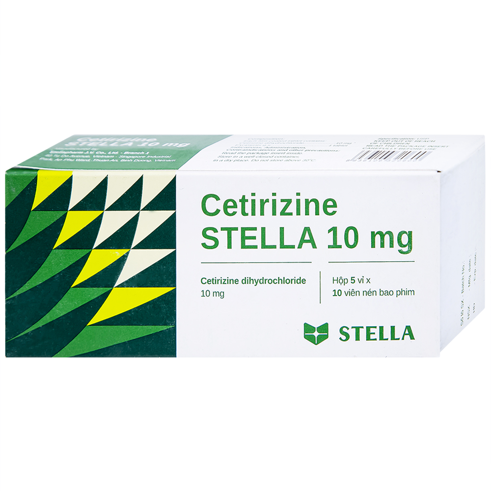 Thuốc Cetirizine 10mg - Ảnh 2