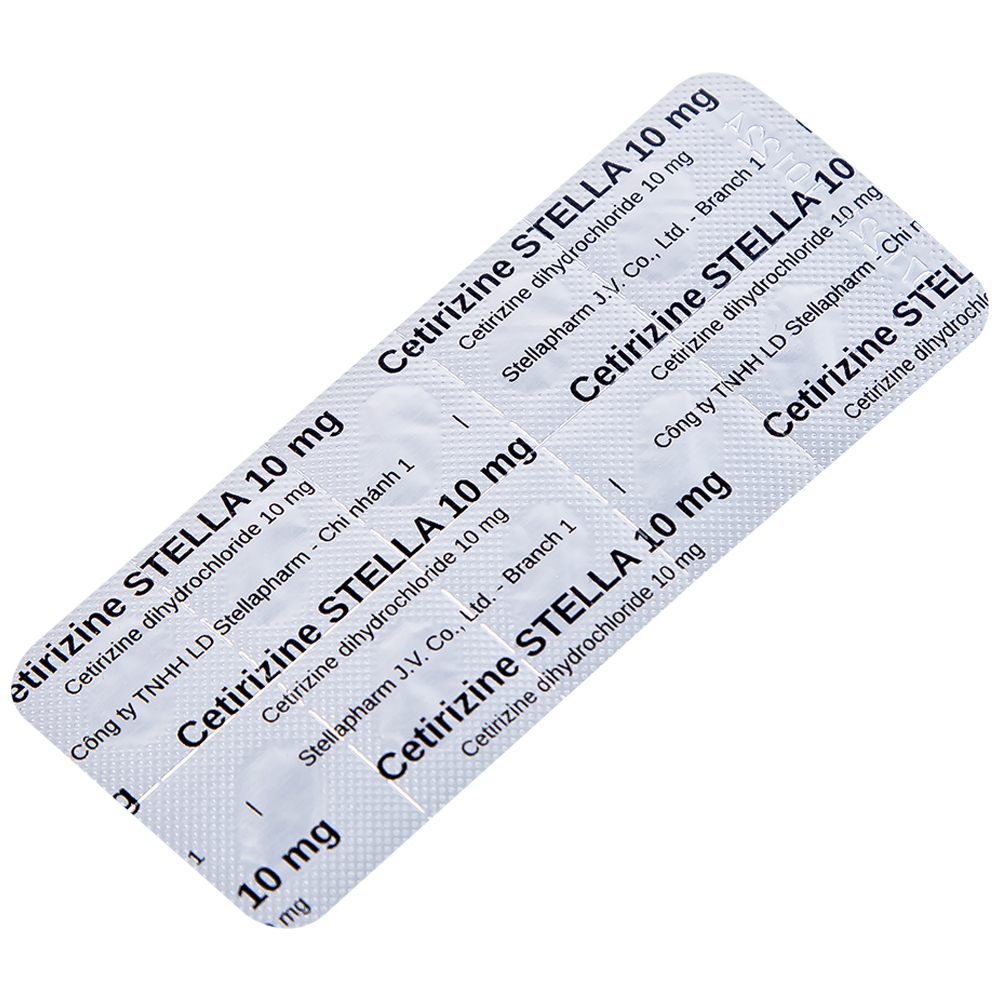 Thuốc Cetirizine 10mg - Ảnh 3
