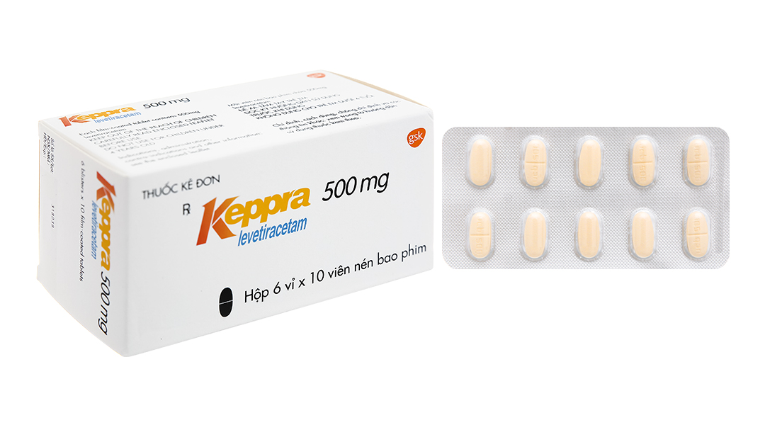Thuốc Keppra 500mg GSK