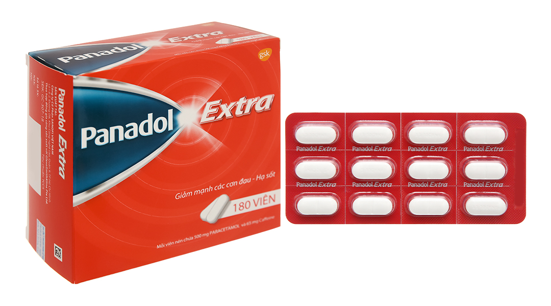 Thuốc Panadol Extra đỏ GSK
