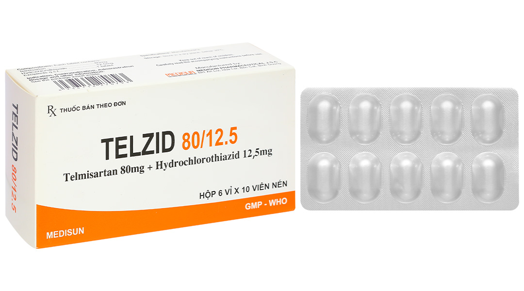 Thuốc Telzid 80/12,5 Medisun