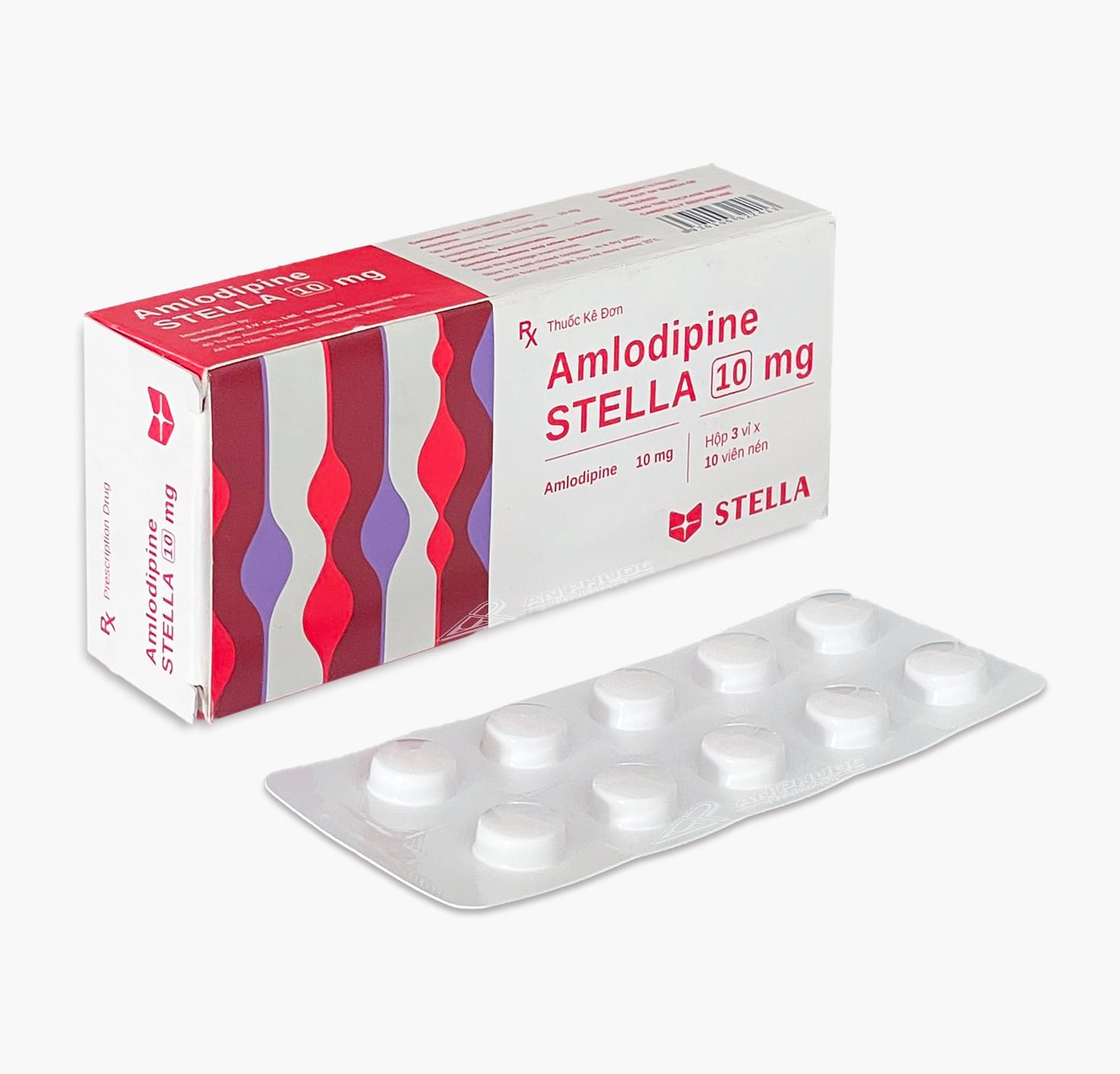 Thuốc Amlodipine Stella 10mg Stella
