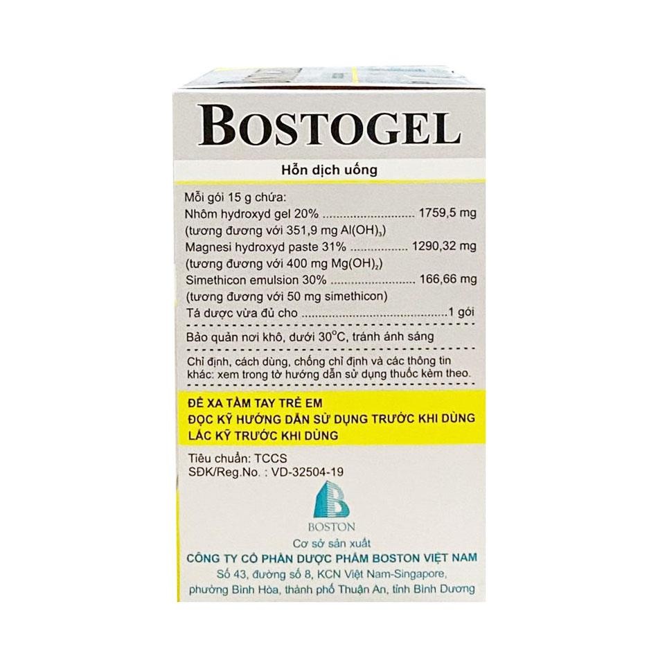 Thuốc Bostogel Boston - Ảnh 3