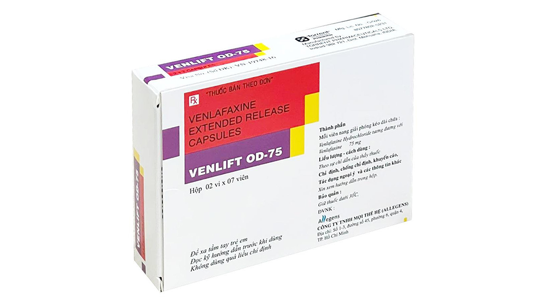 Thuốc Venlift OD 75mg