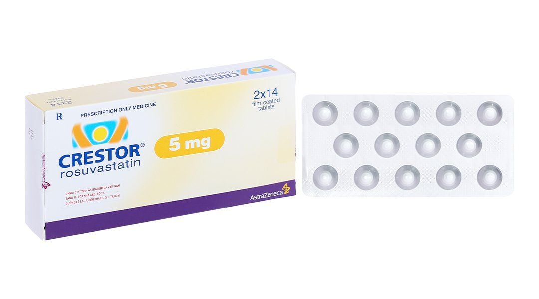 Thuốc Crestor 5mg AstraZeneca