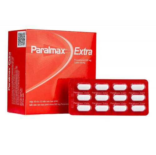Viên nén Paralmax Extra 500mg/65mg Boston