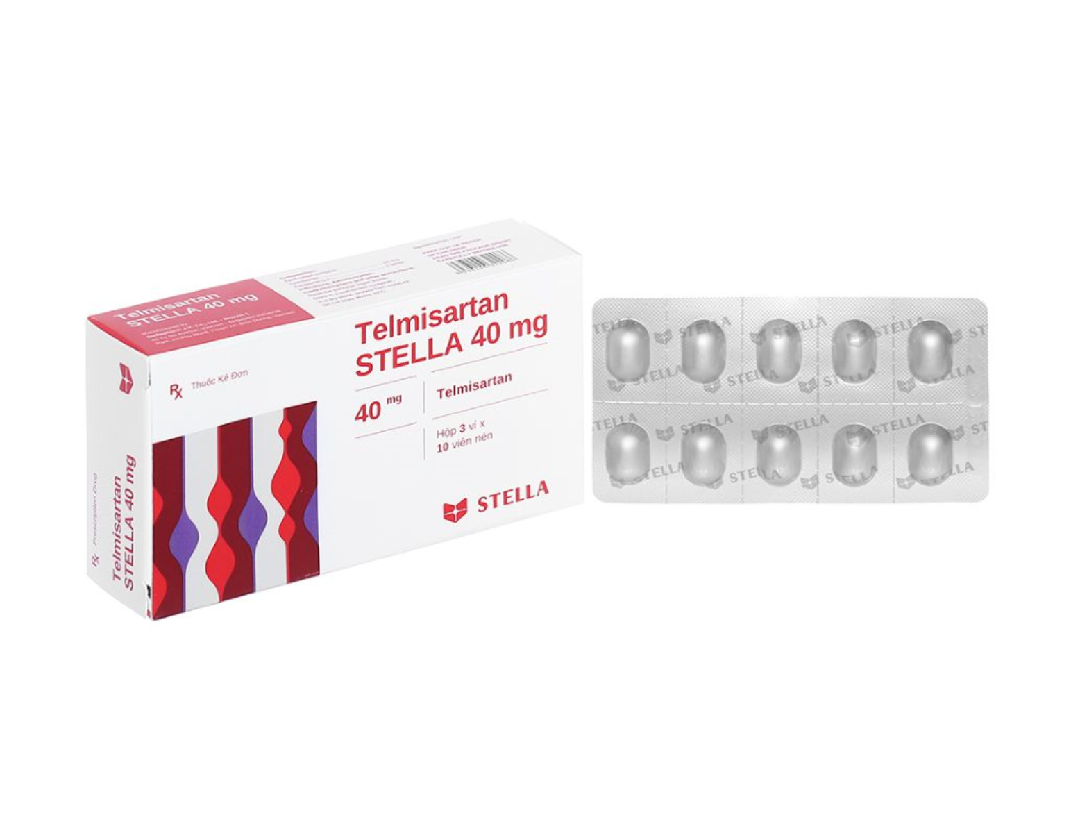 Thuốc Telmisartan Stella 40mg