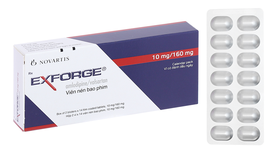 Thuốc Exforge 10mg/160mg Novartis