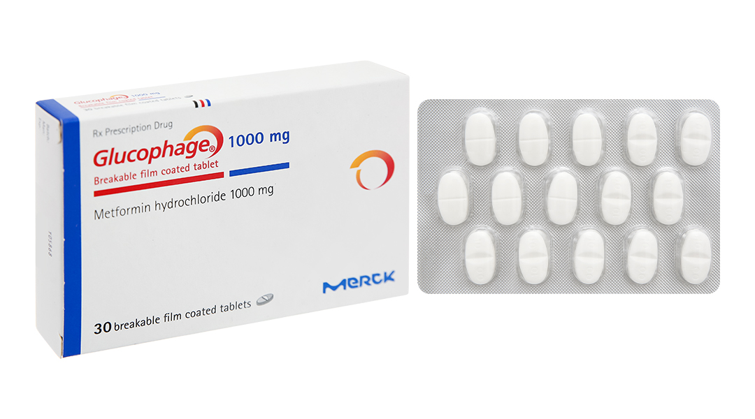 Thuốc Glucophage 1000mg Merck