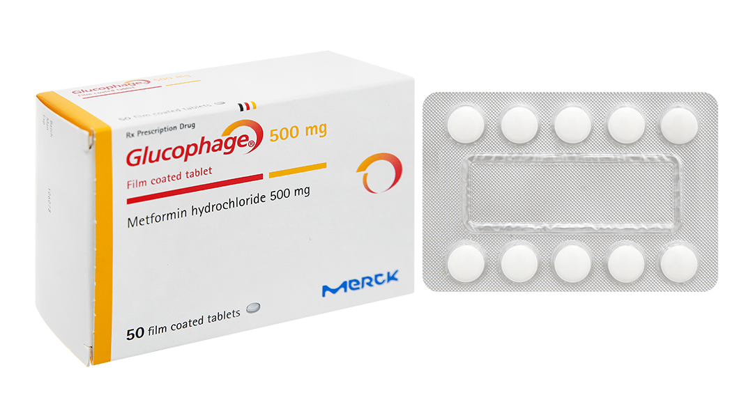 Thuốc Glucophage 500mg Merck