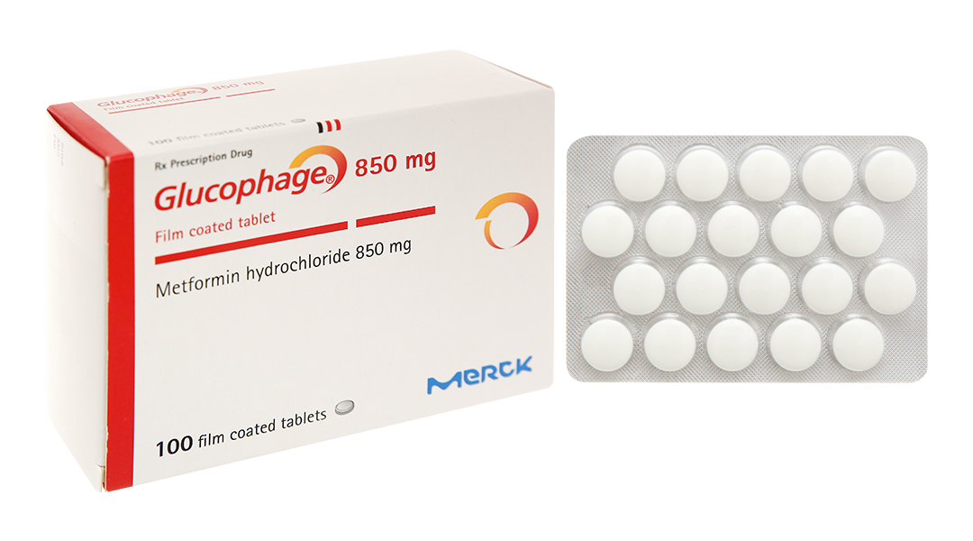 Thuốc Glucophage 850mg Merck