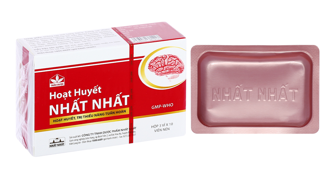 Thuốc Hoạt Huyết Nhất Nhất