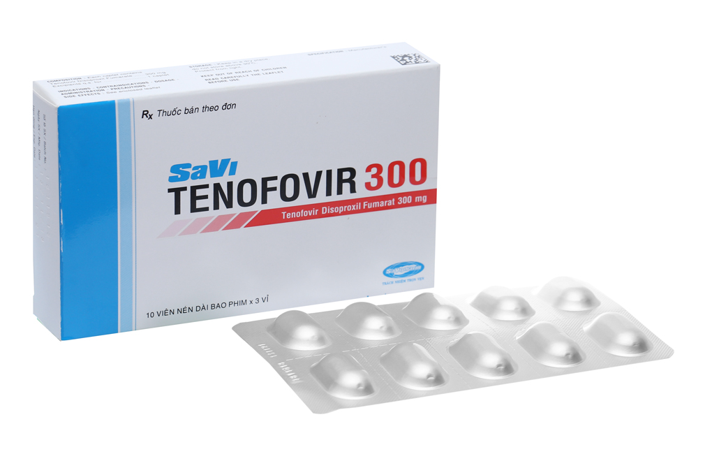 Thuốc Savi Tenofovir 300 điều trị nhiễm HIV-1