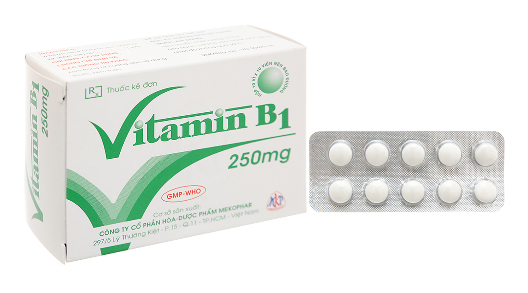Thuốc Vitamin B1 250mg Mekophar