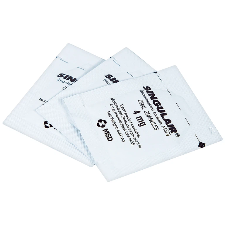 Cốm Singulair 4mg MSD điều trị hen phế quản mạn tính - Ảnh 2