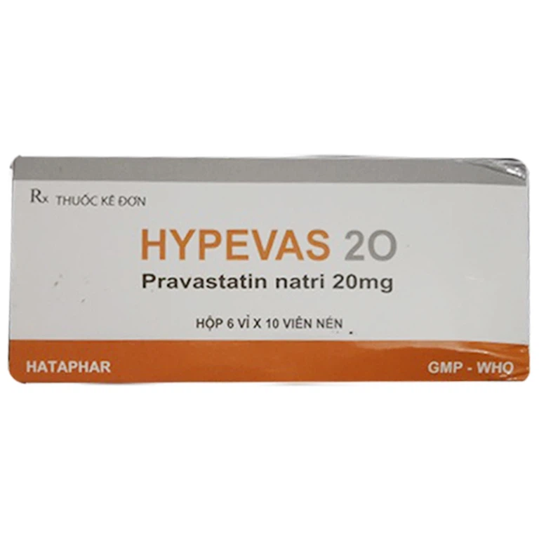Thuốc Hypevas 20mg Hà Tây