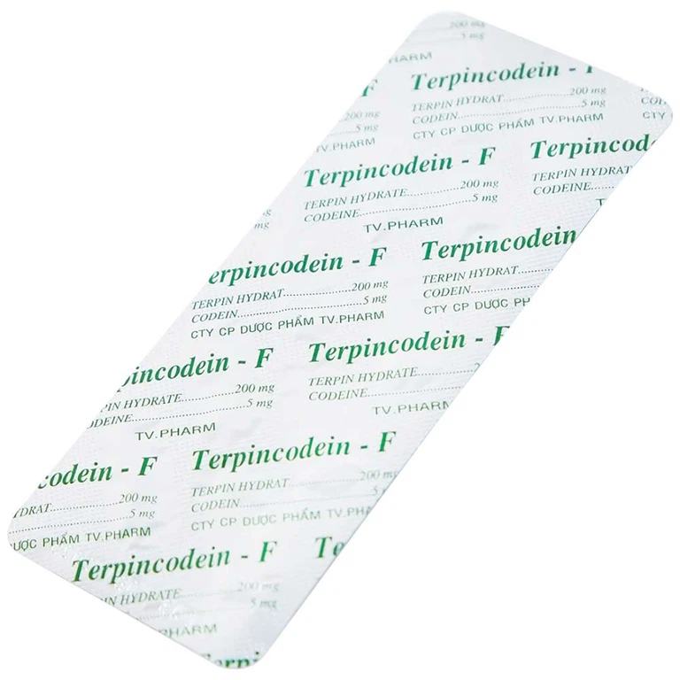 Thuốc Terpincodein-F giảm ho, long đờm - Ảnh 3
