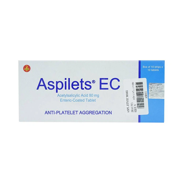 Thuốc Aspilets EC 80mg