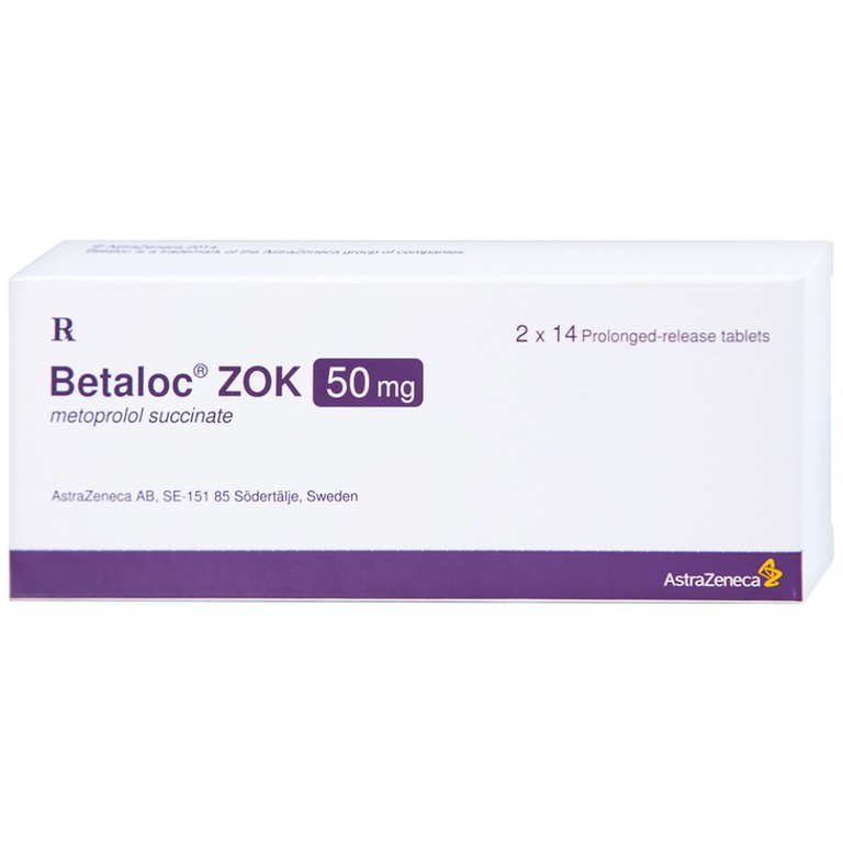 Thuốc Betaloc Zok 50mg AstraZeneca