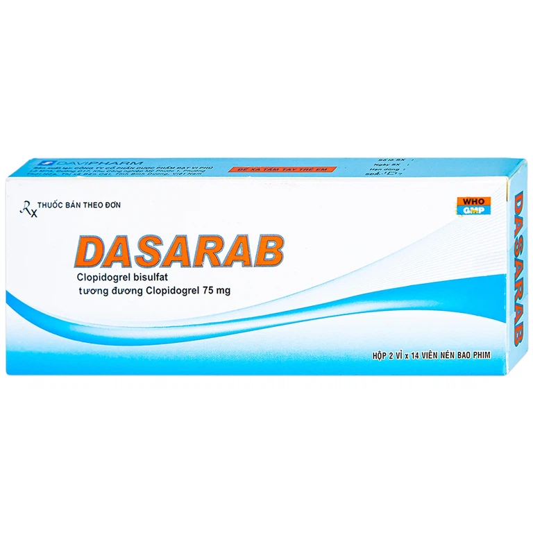 Thuốc Dasarab 75mg Davi Pharm