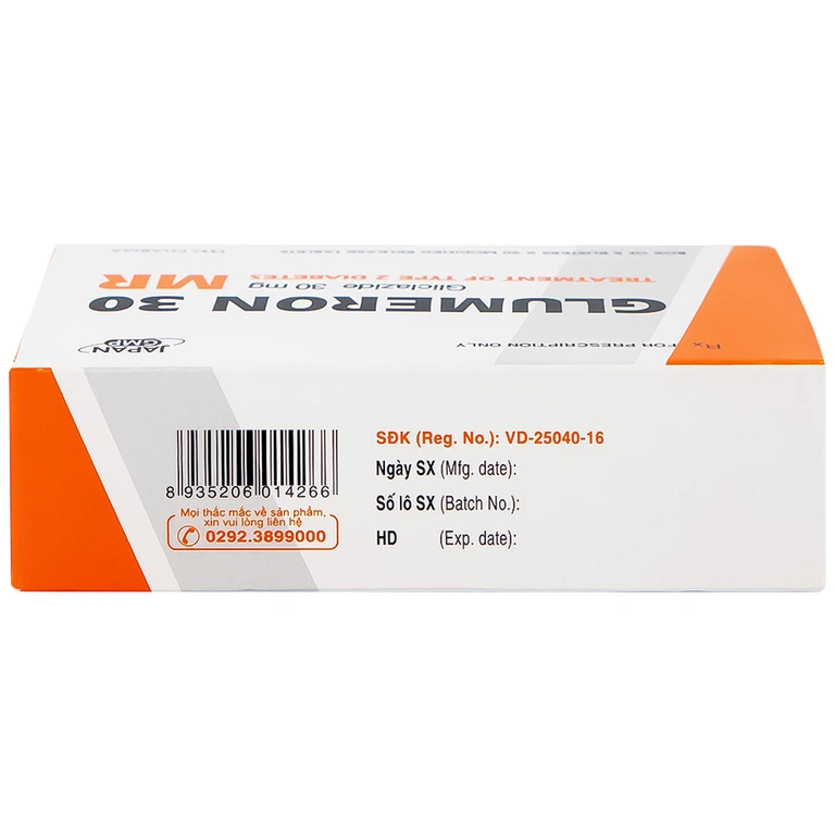Thuốc Glumeron 30 MR DHG điều trị bệnh đái tháo đường típ 2 - Ảnh 4