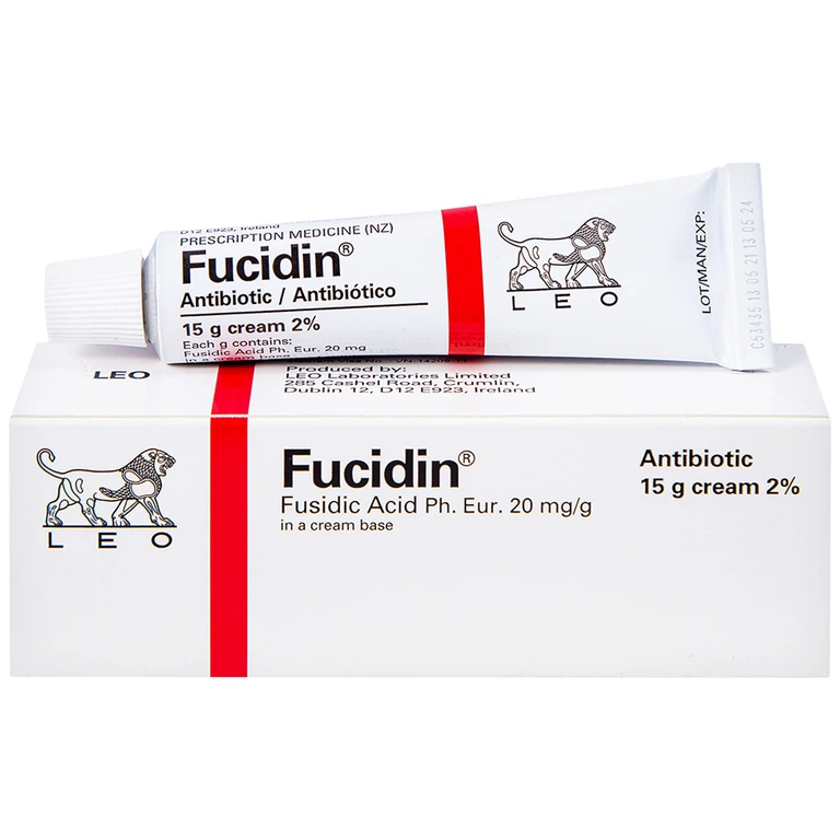 Kem Fucidin LEO điều trị nhiễm khuẩn