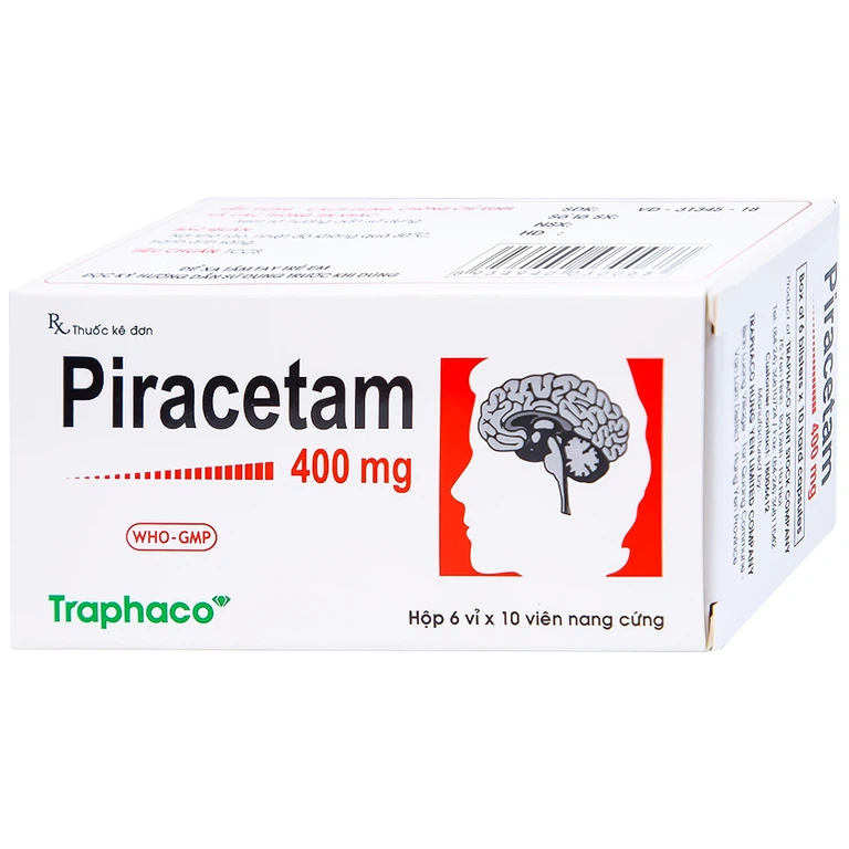 Thuốc Piracetam 400mg Traphaco