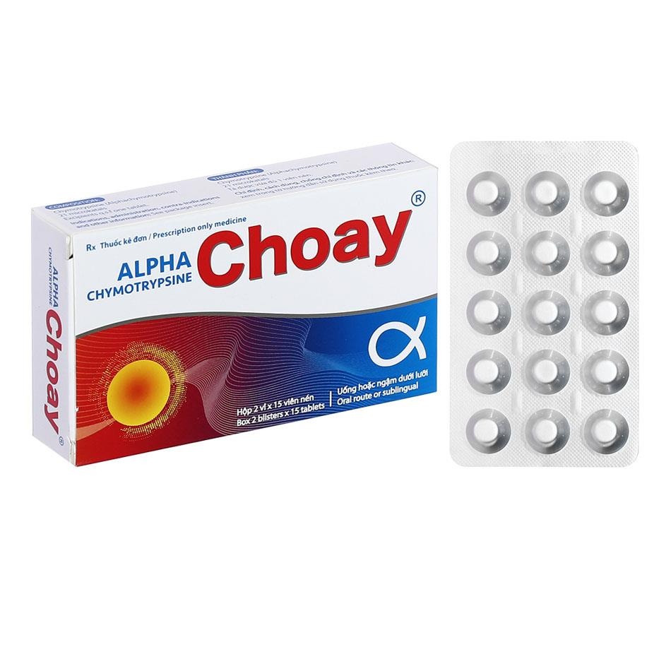 Thuốc Alpha Chymotrypsine Choay Sanofi