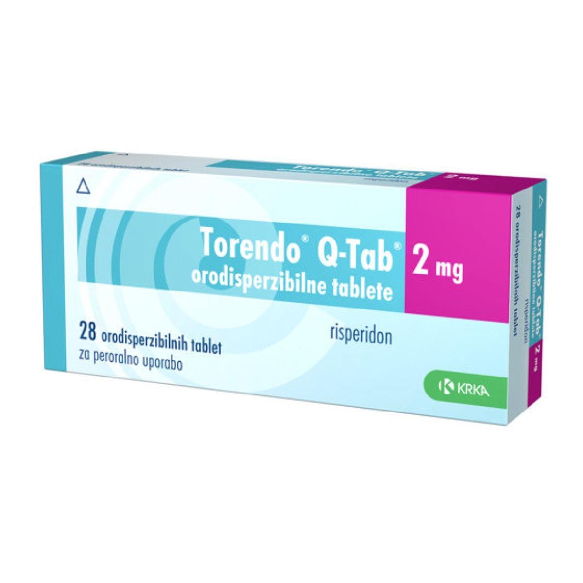 Thuốc Torendo Q-Tab 2mg Krka