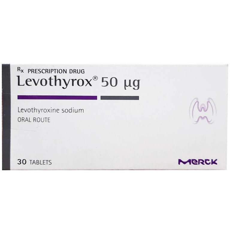Thuốc Levothyrox 50µg Merck