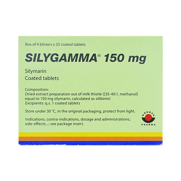 Thuốc Silygamma 150mg Worwag