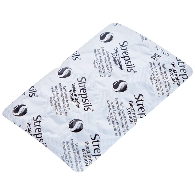 Viên ngậm Strepsils Throat Irritation & Cough Reckitt Benckiser giúp làm sạch đường thở và kiểm soát ho - Ảnh 3