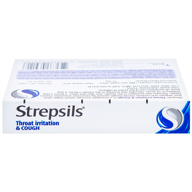 Viên ngậm Strepsils Throat Irritation & Cough Reckitt Benckiser giúp làm sạch đường thở và kiểm soát ho - Ảnh 2
