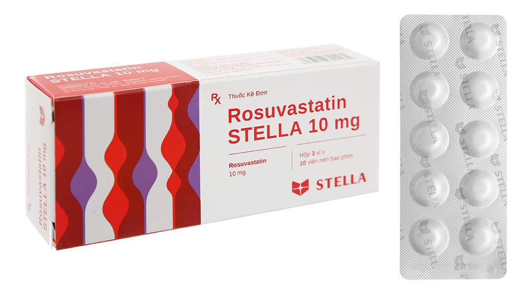 Thuốc Rosuvastatin Stella 10mg