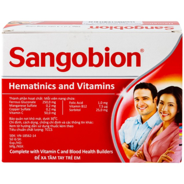 Thuốc Sangobion Merck phòng ngừa và điều trị thiếu máu - Ảnh 2