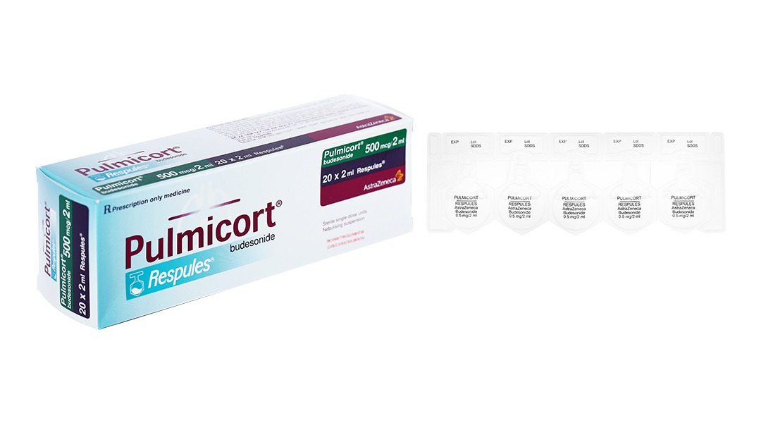 Khí dung Pulmicort Respules Astra điều trị hen phế quản