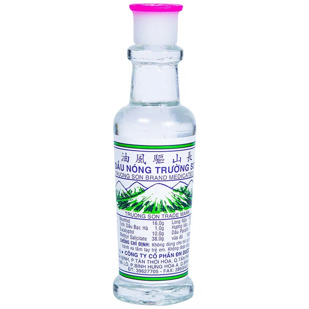 Dầu nóng Trường Sơn điều trị cảm, ho, số mũi, trúng gió - Ảnh 2