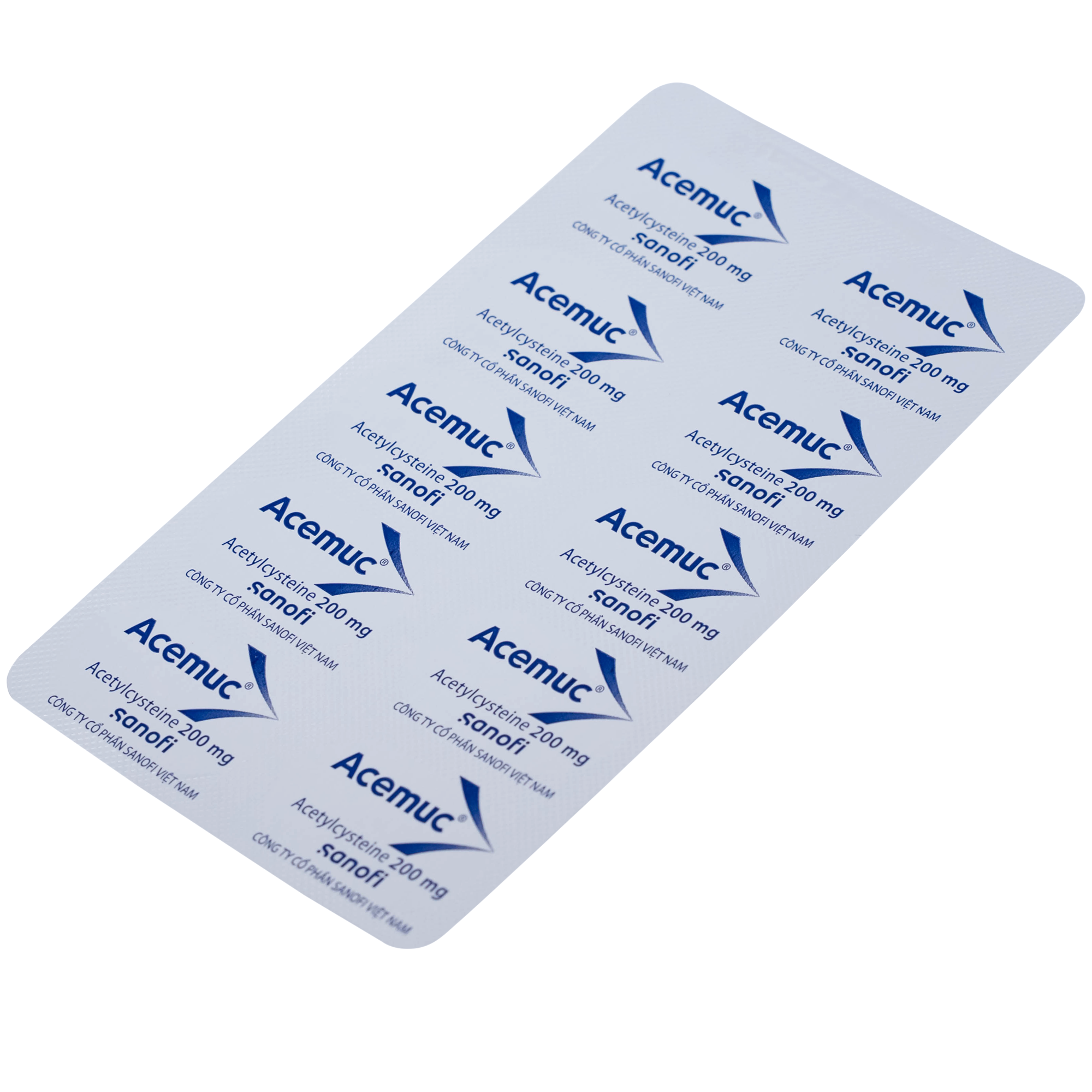 Thuốc Acemuc 200mg Sanofi long đàm, tiêu nhầy, giảm ho - Ảnh 2