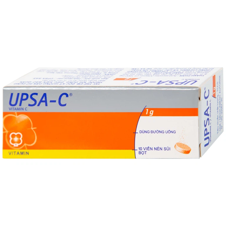 Viên sủi UPSA-C UPSA SAS hỗ trợ điều trị tình trạng thiếu hụt vitamin C - Ảnh 2