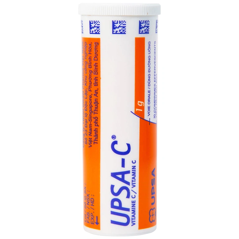 Viên sủi UPSA-C UPSA SAS hỗ trợ điều trị tình trạng thiếu hụt vitamin C - Ảnh 3