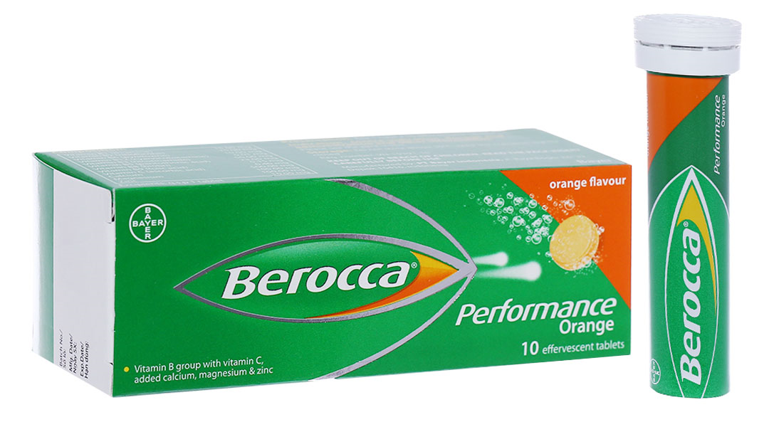 Viên sủi Berocca Bayer bổ sung vitamin và khoáng chất