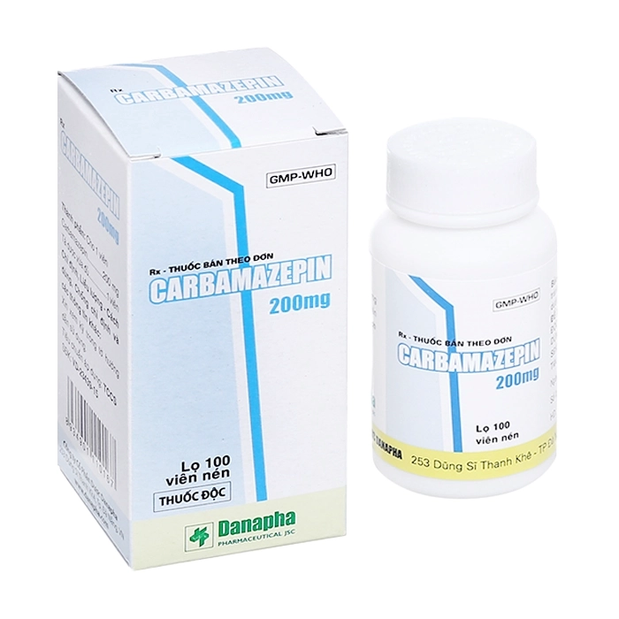 Thuốc Carbamazepin 200mg Danapha - Ảnh 4