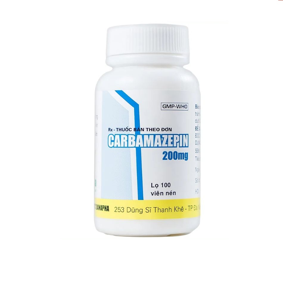 Thuốc Carbamazepin 200mg Danapha - Ảnh 3