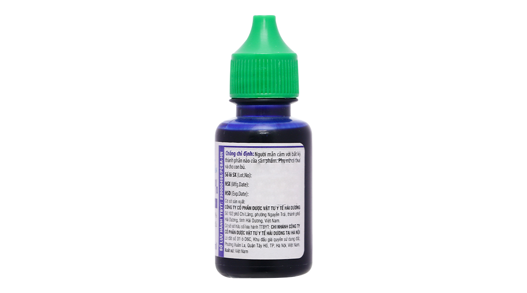 Dung dịch Xanh Methylen 1% Hải Dương sát khuẩn, điều trị viêm da mủ - Ảnh 2