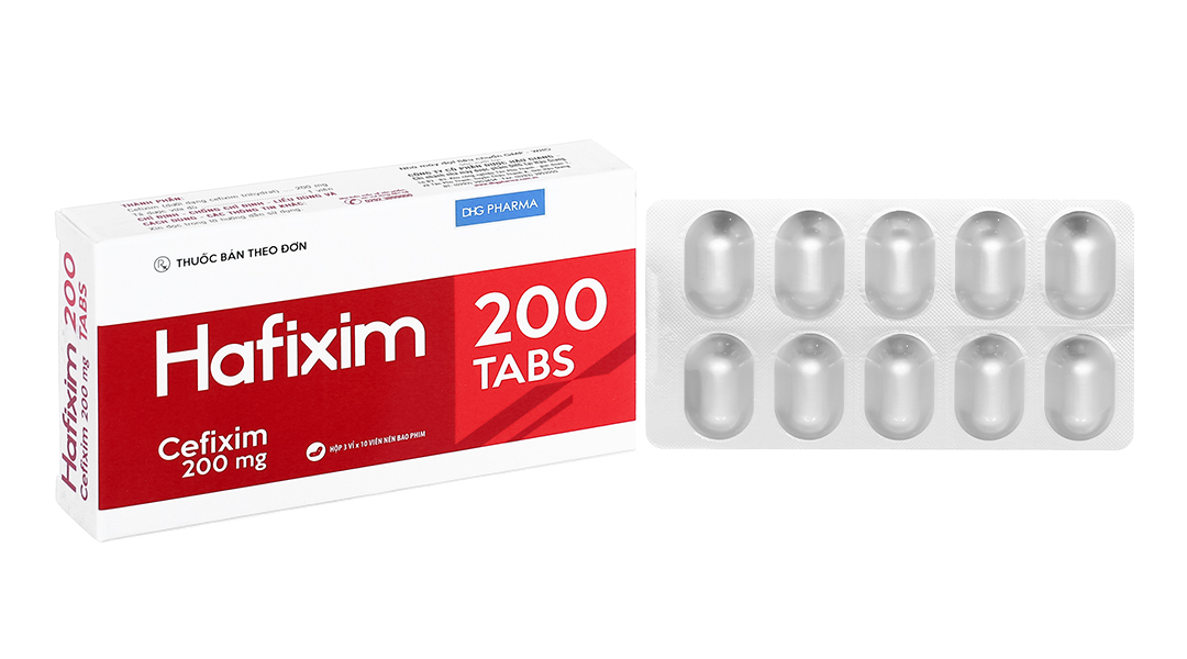 Thuốc Hafixim 200 Tabs DHG Pharma