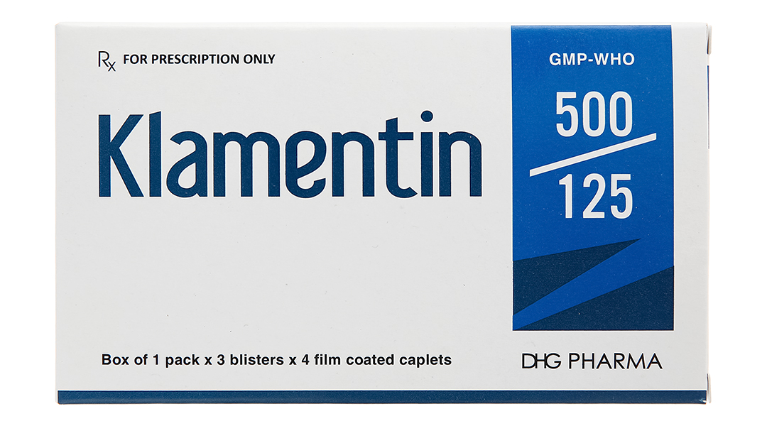 Thuốc Klamentin 500/125 DHG Pharma